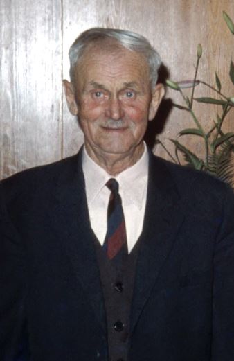 Johann Falk im Alter von 85 Jahren