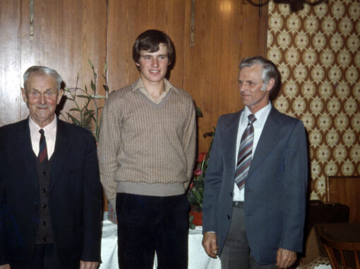 1979_11 Betriebsjubiläum Baugeschäft Falk 50 Jahre,003,Falk Johann HsNr.50,Falk Josef HsNr.50,Falk Sebastian HsNr.50